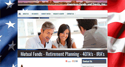 Desktop Screenshot of americanfundsandtrusts.com